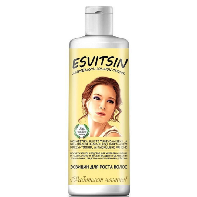 Esvicin lotion-tonic for hair growth, 300 ml