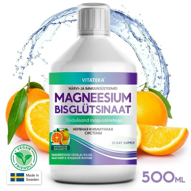 Magnesium bisglycinate, 500 ml